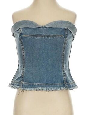 Rare Y2K Archival Marc Jacobs Denim Corset Top